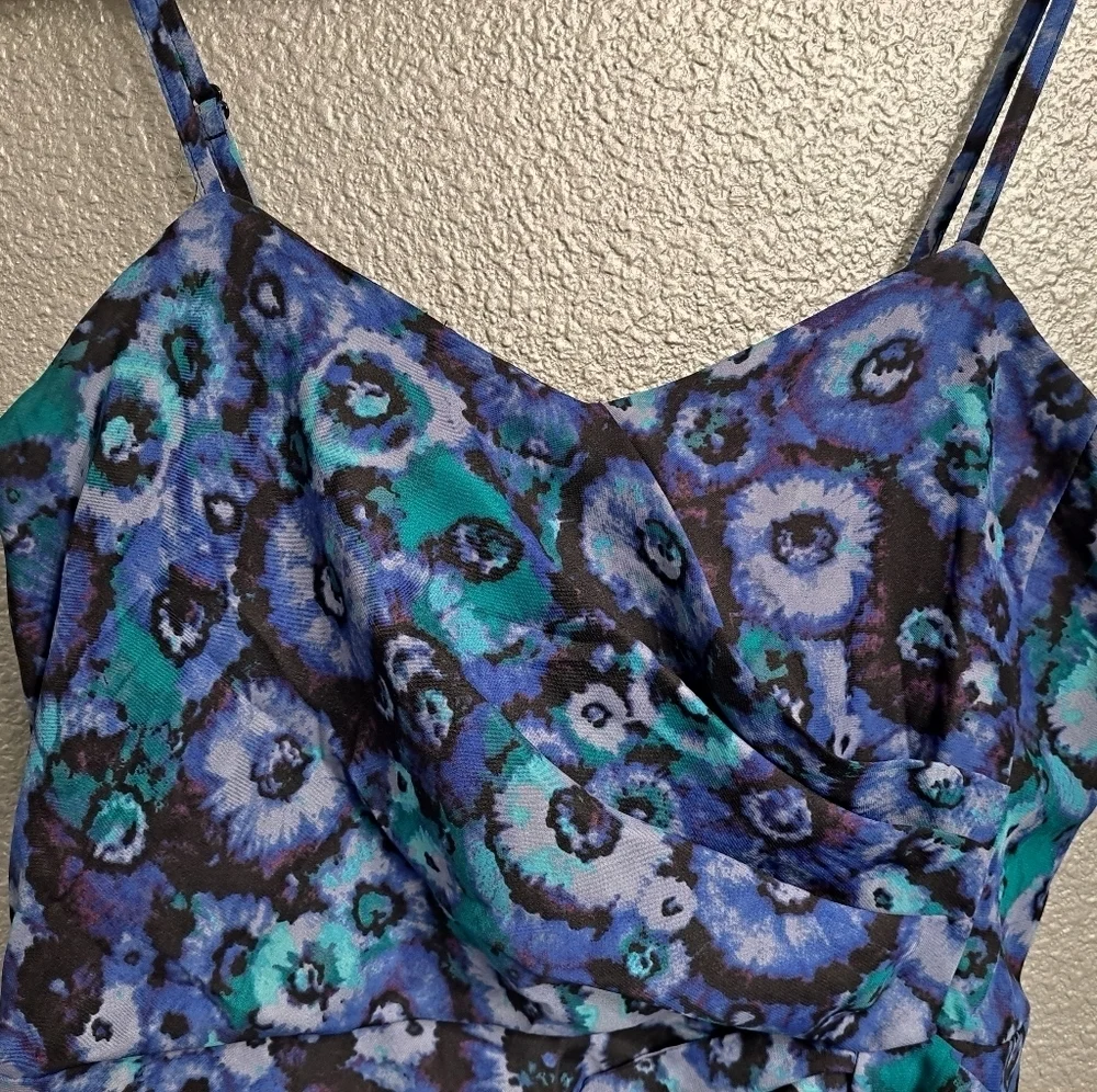 Vintage LC Lauren Conrad Abstract Print Mini Dress
